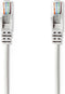 Nedis CAT5e Netwerkkabel - U/UTP - RJ45 Male - RJ45 Male - 2.00 m - Rond - PVC - Grijs - Envelop