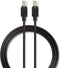 Nedis CAT5e Netwerkkabel - U/UTP - RJ45 Male - RJ45 Male - 2.00 m - Rond - LSZH - Antraciet - Polybag