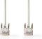 Nedis CAT5e Netwerkkabel - U/UTP - RJ45 Male - RJ45 Male - 5.00 m - Rond - PVC - Grijs - Envelop