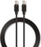 Nedis CAT5e Netwerkkabel - U/UTP - RJ45 Male - RJ45 Male - 5.00 m - Rond - LSZH - Antraciet - Polybag