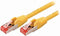 Nedis CAT6-kabel - RJ45 Male - RJ45 Male - S/FTP - 1.50 m - Rond - LSZH - Geel - Envelop