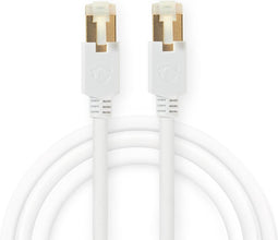 Nedis CAT6 Netwerkkabel - RJ45 Male - RJ45 Male - F/UTP - 10.0 m - Rond - LSZH / PVC - Wit - Window Box