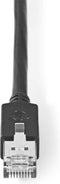 Nedis CAT6 Netwerkkabel - RJ45 Male - RJ45 Male - F/UTP - 20.0 m - Rond - LSZH / PVC - Antraciet - Window Box