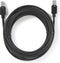 Nedis CAT6 Netwerkkabel - RJ45 Male - RJ45 Male - F/UTP - 3.00 m - Rond - LSZH / PVC - Antraciet - Window Box