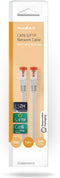 Nedis CAT6 Netwerkkabel - RJ45 Male - RJ45 Male - S/FTP - 1.00 m - Binnenshuis - Rond - LSZH - Grijs - Doos