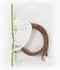Nedis CAT6 Netwerkkabel - RJ45 Male - RJ45 Male - S/FTP - 1.50 m - Rond - LSZH - Bruin - Polybag