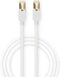 Nedis CAT6 Netwerkkabel - RJ45 Male - RJ45 Male - S/FTP - 10.0 m - Rond - LSZH / PVC - Wit - Window Box