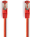 Nedis CAT6 Netwerkkabel - RJ45 Male - RJ45 Male - S/FTP - 15.0 m - Rond - LSZH - Rood - Envelop