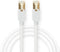 Nedis CAT6 Netwerkkabel - RJ45 Male - RJ45 Male - S/FTP - 2.00 m - Rond - LSZH / PVC - Wit - Window Box