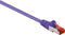 Nedis CAT6 Netwerkkabel - RJ45 Male - RJ45 Male - S/FTP - 2.00 m - Rond - LSZH - Violet - Envelop