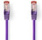 Nedis CAT6 Netwerkkabel - RJ45 Male - RJ45 Male - S/FTP - 2.00 m - Rond - LSZH - Violet - Envelop
