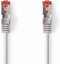 Nedis CAT6 Netwerkkabel - RJ45 Male - RJ45 Male - S/FTP - 20.0 m - Rond - LSZH - Grijs - Envelop