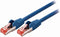 Nedis CAT6 Netwerkkabel - RJ45 Male - RJ45 Male - S/FTP - 20.0 m - Rond - LSZH - Blauw - Polybag