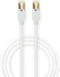 Nedis CAT6 Netwerkkabel - RJ45 Male - RJ45 Male - S/FTP - 20.0 m - Rond - LSZH / PVC - Wit - Window Box