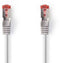 Nedis CAT6 Netwerkkabel - RJ45 Male - RJ45 Male - S/FTP - 30.0 m - Rond - LSZH - Grijs - Polybag