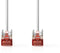 Nedis CAT6 Netwerkkabel - RJ45 Male - RJ45 Male - S/FTP - 30.0 m - Rond - LSZH - Grijs - Polybag
