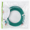 Nedis CAT6 Netwerkkabel - RJ45 Male - RJ45 Male - S/FTP - 5.00 m - Rond - LSZH - Groen - Envelop