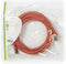 Nedis CAT6 Netwerkkabel - RJ45 Male - RJ45 Male - S/FTP - 5.00 m - Rond - LSZH - Oranje - Envelop