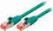 Nedis CAT6 Netwerkkabel - RJ45 Male - RJ45 Male - S/FTP - 7.50 m - Rond - LSZH - Groen - Polybag
