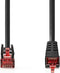 Nedis CAT6 Netwerkkabel - RJ45 Male - RJ45 Male - SF/UTP - 3.00 m - Rond - LSZH - Zwart - Envelop