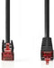 Nedis CAT6 Netwerkkabel - RJ45 Male - RJ45 Male - SF/UTP - 3.00 m - Rond - LSZH - Zwart - Envelop