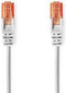 Nedis CAT6 Netwerkkabel - RJ45 Male - RJ45 Male - U/UTP - 1.00 m - Rond - PVC - Grijs - Envelop