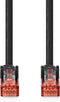 Nedis CAT6 Netwerkkabel - RJ45 Male - RJ45 Male - U/UTP - 20.0 m - Buitenshuis - Rond - PVC - Zwart - Doos