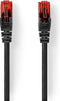 Nedis CAT6 Netwerkkabel - RJ45 Male - RJ45 Male - U/UTP - 20.0 m - Buitenshuis - Rond - PVC - Zwart - Doos