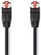 Nedis CAT6 Netwerkkabel - RJ45 Male - RJ45 Male - U/UTP - 3.00 m - Rond - PVC - Zwart - Envelop