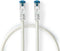Nedis CAT6a netwerkkabel - S/FTP - RJ45 Male - RJ45 Male - 3.00 m - Snagless - Rond - Gevlochten / PVC - Zilver - Cover Window Box