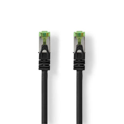 Nedis CAT7-Kabel | PiMF | RJ45 Male | RJ45 Male | 3.00 m | Rond | LSZH | Zwart | Polybag