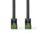 Nedis CAT7-Kabel | PiMF | RJ45 Male | RJ45 Male | 3.00 m | Rond | LSZH | Zwart | Polybag