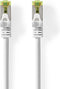 Nedis CAT7 Netwerkkabel - S/FTP - RJ45 Male - RJ45 Male - 1.00 m - Snagless - Rond - LSZH - Wit - Doos