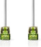 Nedis CAT7 Netwerkkabel - S/FTP - RJ45 Male - RJ45 Male - 3.00 m - Snagless - Rond - LSZH - Grijs - Window Box