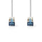 Nedis CCGL85330WT20 Cat6a-kabel S/ftp Rj45 Male Rj45 Male 2.00 M Snagless Rond Lszh Wit Label