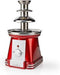 Nedis Chocolade Fountain - 90 W - Rood / Wit