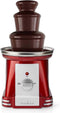 Nedis Chocolade Fountain - 90 W - Rood / Wit
