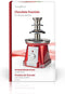 Nedis Chocolade Fountain - 90 W - Rood / Wit
