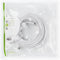 Nedis Coaxkabel - IEC (Coax) Male - IEC (Coax) Male - Vernikkeld - 90 dB - 75 Ohm - Dubbel Afgeschermd - 10.0 m - Rond - PVC - Wit - Envelop
