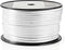Nedis Coaxkabel op Haspel - RG6T - 75 Ohm - Dubbel Afgeschermd - ECA - 100.0 m - Coax - PVC - Wit - Rol