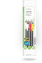 Nedis Composiet Videokabel - 3x RCA Male - 3x RCA Male - Vernikkeld - 480p - 1.50 m - Rond - PVC - Zwart - Doos