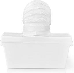 Nedis Condensopvangbak - Geschikt voor: Tumble Dryers - 5 l - 1.5 m - 105 mm - Wit