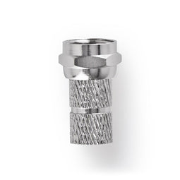 Nedis CSBW41901ME F-connector Male 7,0 Mm Twist-on Metaal