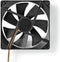 Nedis DC Ventilator - DC - Grootte ventilator: 140 mm - 3-Pin - 24.9 dBA - Zwart