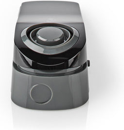 Nedis Deurstop-Raamalarm - Batterij Gevoed - 1x CR123A - 85 dB - Grijs / Zwart