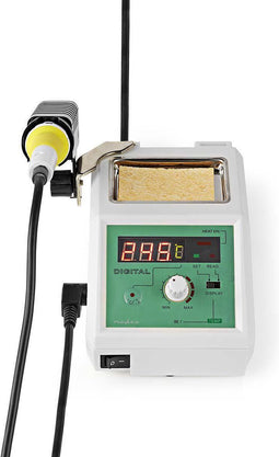 Nedis Digitaal Soldeerstation - 160 - 480 °C - 48 W - 1.20 m - Wit