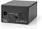 Nedis Digitale Audio-Switch - 2-wegs - Input: DC Power / 2x TosLink - Output: TosLink Female - Manueel / Schakelaar - Metaal - Zwart
