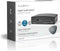 Nedis Digitale Audio-Switch - 4-wegs - Input: DC Power / 4x TosLink - Output: TosLink Female - Afstandsbediening / Drukknop / Manueel - Metaal - Zwart