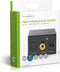 Nedis Digitale Audioconverter - 1-weg - Input: 1x Digital RCA / 1x TosLink - Output: 1x (2x RCA) / 1x 3,5 mm - Automatisch - Geïntegreerde versterker - Zwart