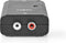 Nedis Digitale Audioconverter - 1-weg - Input: 2x RCA Female - Output: 1x S/PDIF (RCA) Female / 1x TosLink Female - ARC - Manueel - Zwart